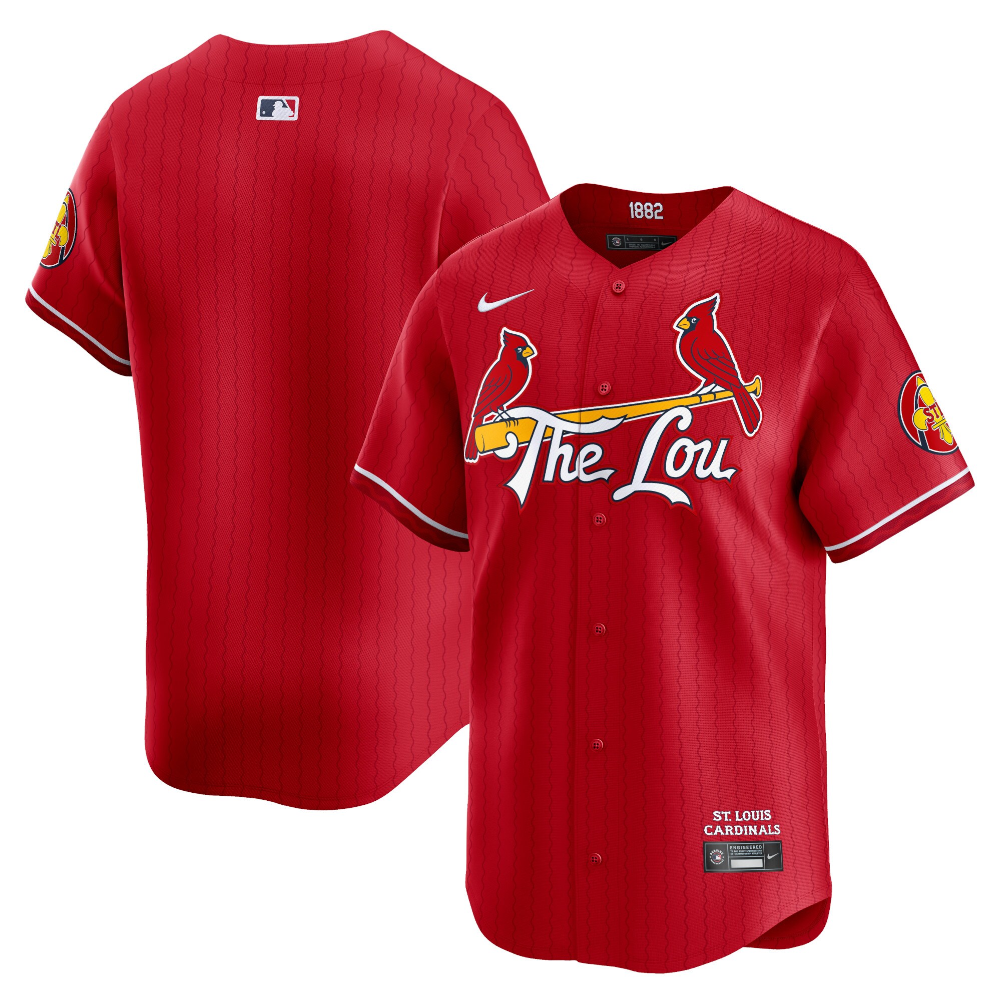 St. Louis Cardinals 2024 City Connect Limited Baseball Jersey - Red