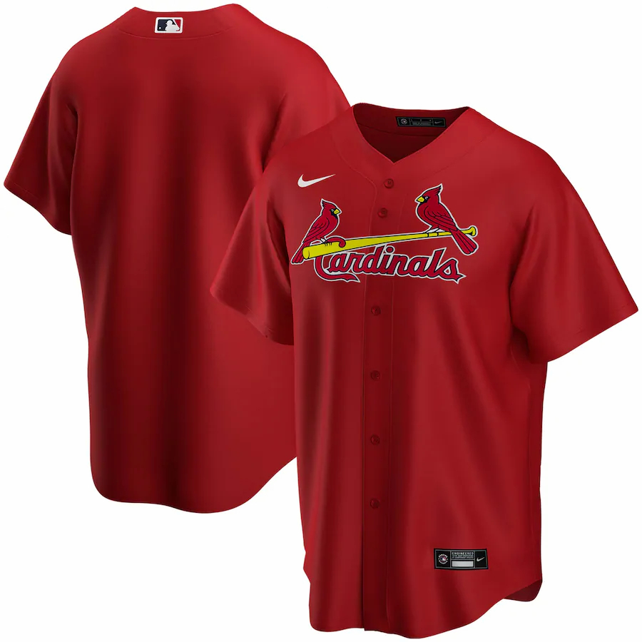 St. Louis Cardinals Alternate 2020 Replica Team Baseball Jersey ÃƒÂ¢Ã¢â€šÂ¬Ã¢â‚¬Å“ Red