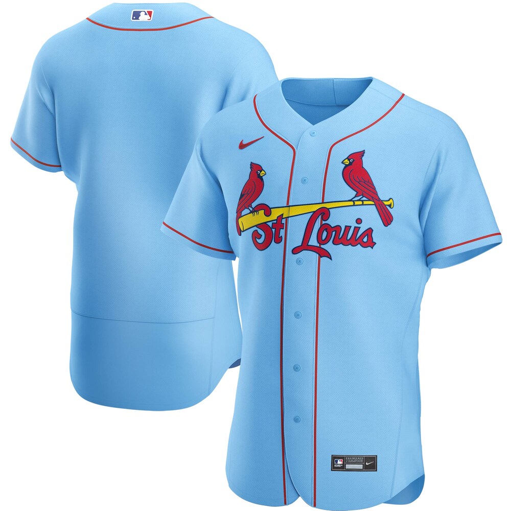 St. Louis Cardinals Alternate 2020 Team Baseball Jersey - Light Blue
