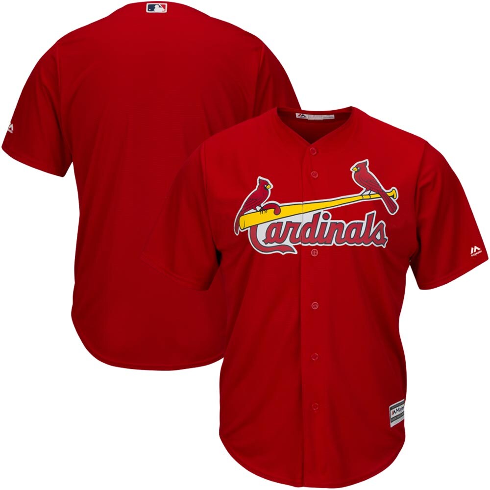 St. Louis Cardinals Majestic Cool Base Baseball Jersey - Red