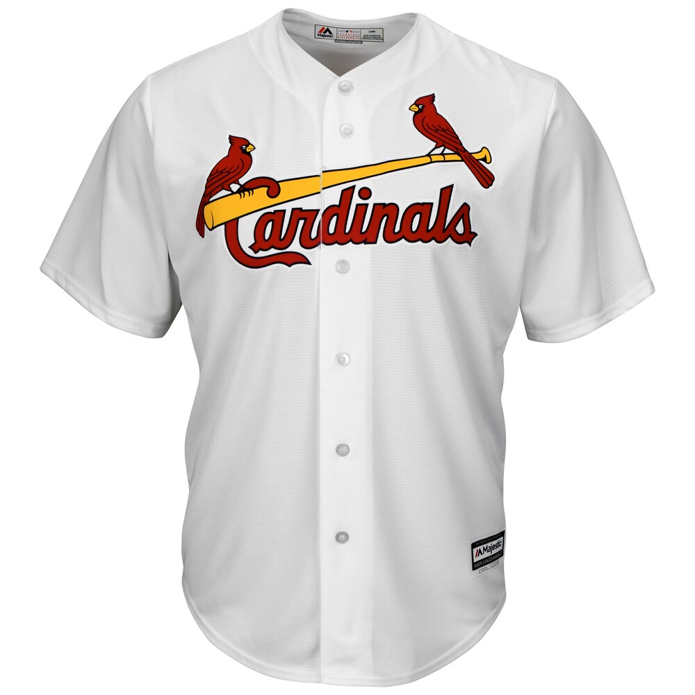 St. Louis Cardinals Majestic Official Cool Base Baseball Jersey - White