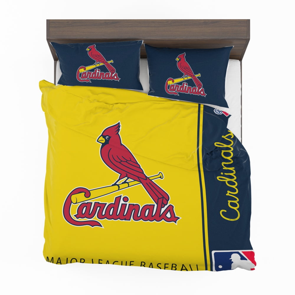 Alternative view of St. Louis Cardinals MLB Baseball National League Bedding Set - Custom Bedding Set