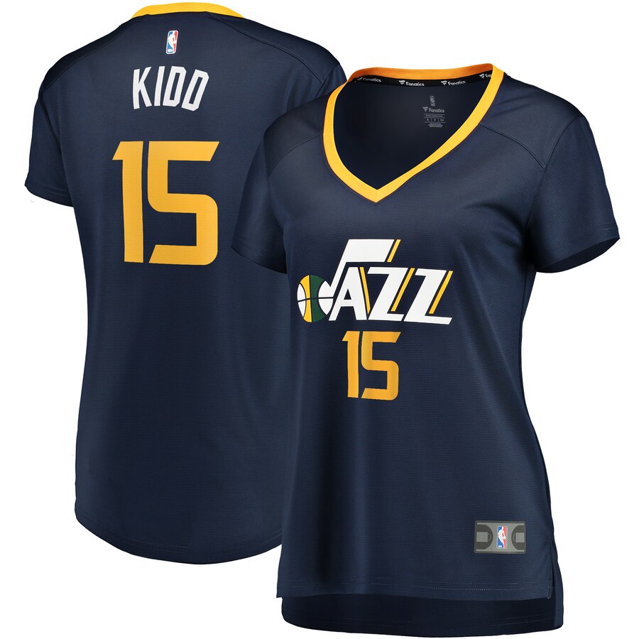 Stanton Kidd Utah Jazz Fanatics Branded Women's Fast Break Replica Player Basketball Jersey - Icon Edition - Navy