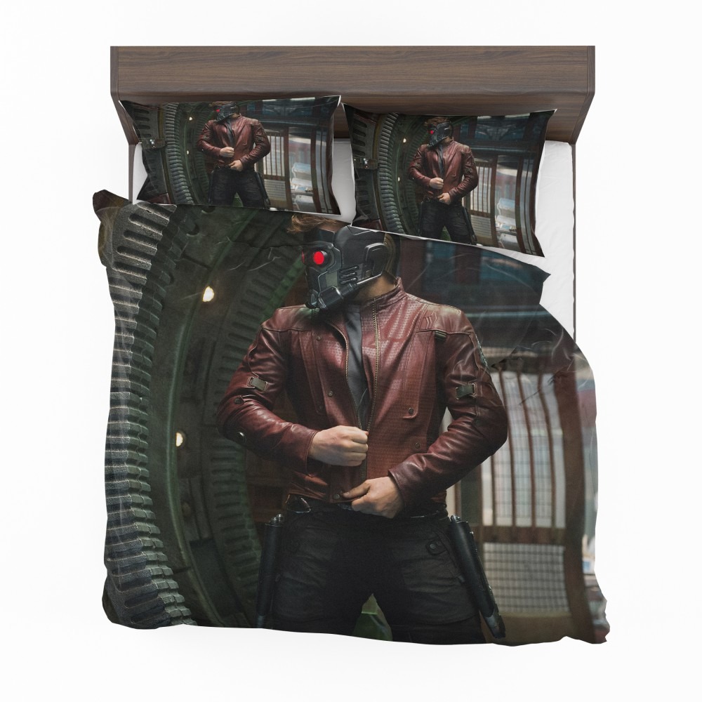 Alternative view of Star Lord Peter Quill Guardians Of The Galaxy Movie Chris Pratt Bedding Set - Custom Bedding Set