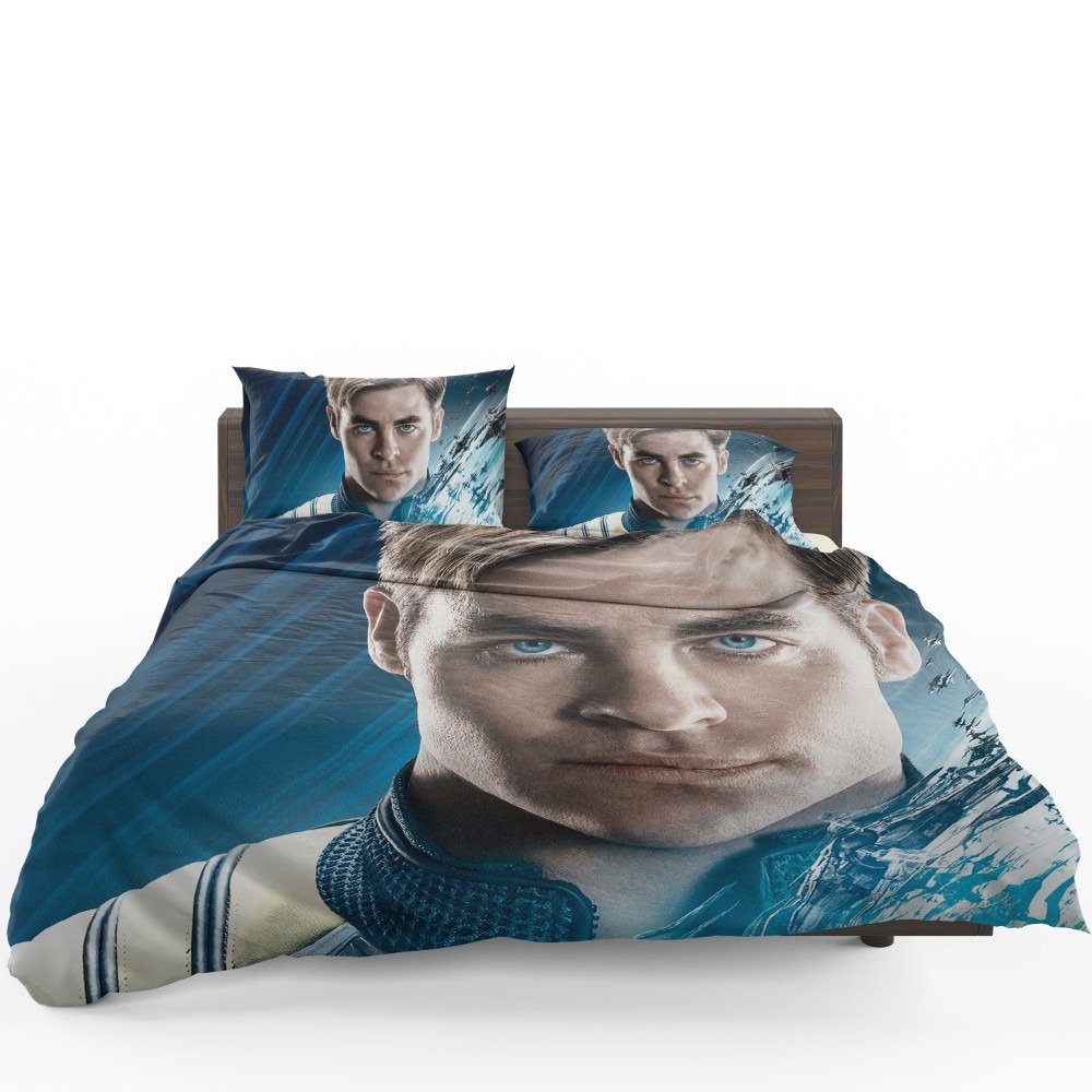 Star Trek Beyond Movie Chris Pine James T Kirk Bedding Set - Custom Bedding Set