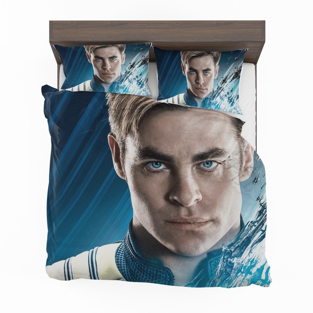Alternative view of Star Trek Beyond Movie Chris Pine James T Kirk Bedding Set - Custom Bedding Set