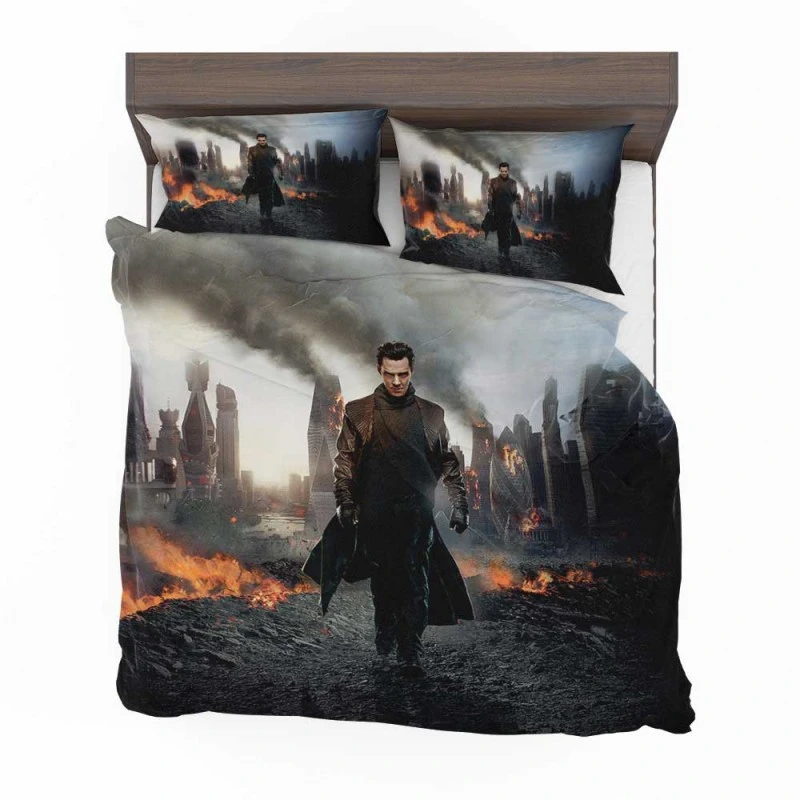 Alternative view of Star Trek Into Darkness Movie Benedict Cumberbatch Bedding Set - Custom Bedding Set