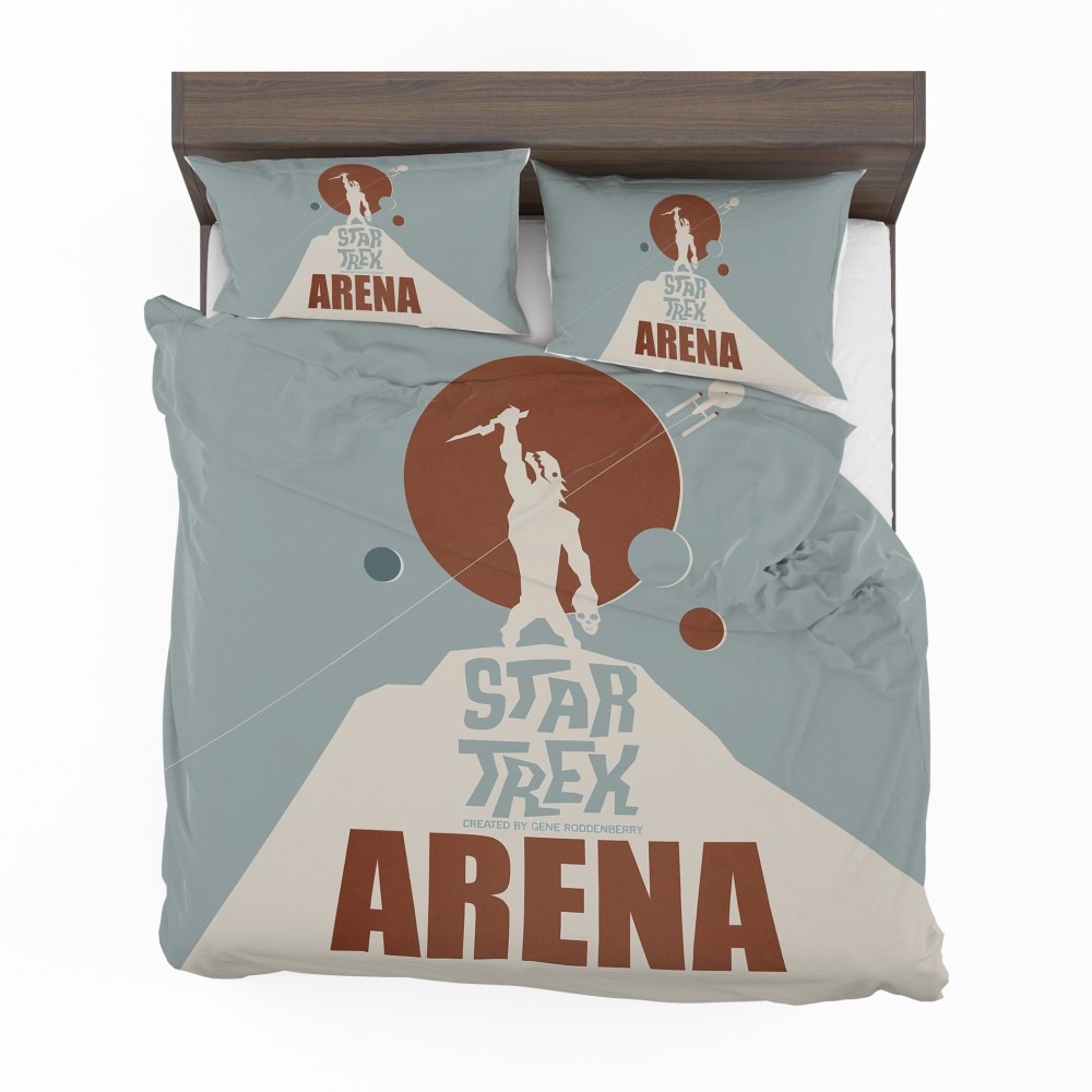 Alternative view of Star Trek The Original Series Arena Episode TV Show Bedding Set - Custom Bedding Set
