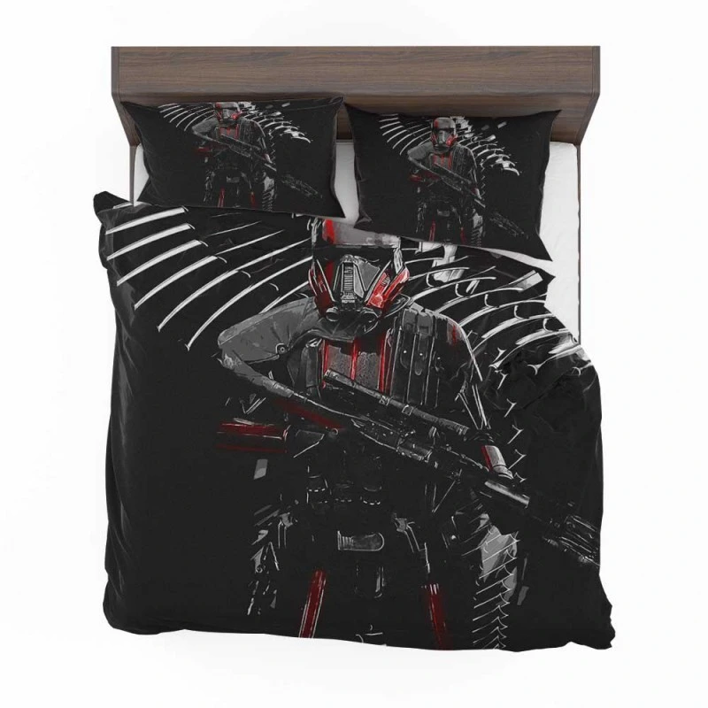 Alternative view of Star Wars Episode VII The Force Awakens Movie Shadow Trooper Bedding Set - Custom Bedding Set