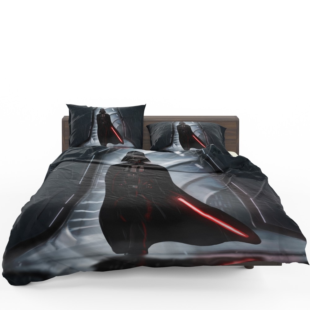 Star Wars Movie Darth Vader Lightsaber Bedding Set - Custom Bedding Set