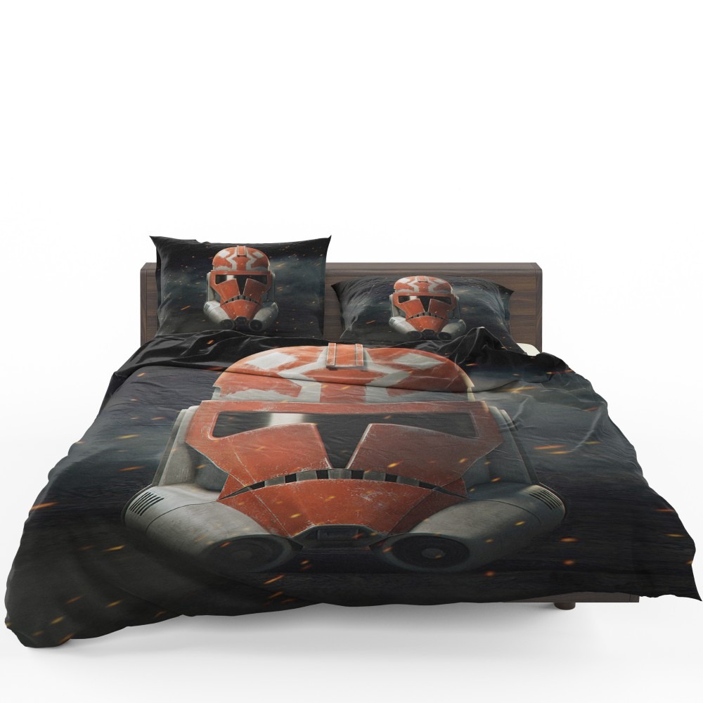 Star Wars The Clone Wars TV Show Clone Trooper Bedding Set - Custom Bedding Set