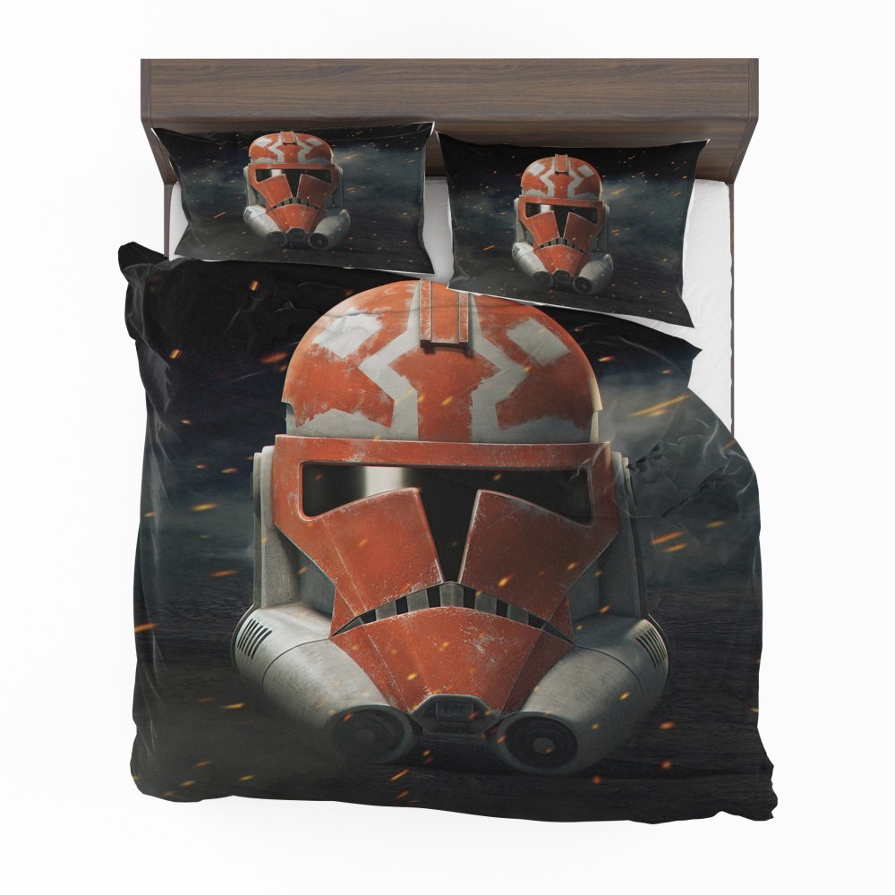 Alternative view of Star Wars The Clone Wars TV Show Clone Trooper Bedding Set - Custom Bedding Set