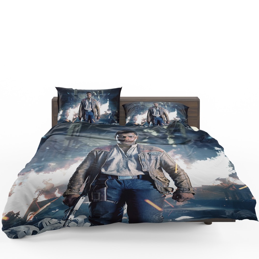 Star Wars The Last Jedi Movie Finn John Boyega Bedding Set - Custom Bedding Set