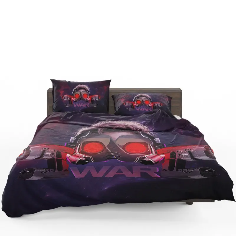 StarLord Guardians Of The Galaxys Cosmic Quest Bedding Set - Custom Bedding Set