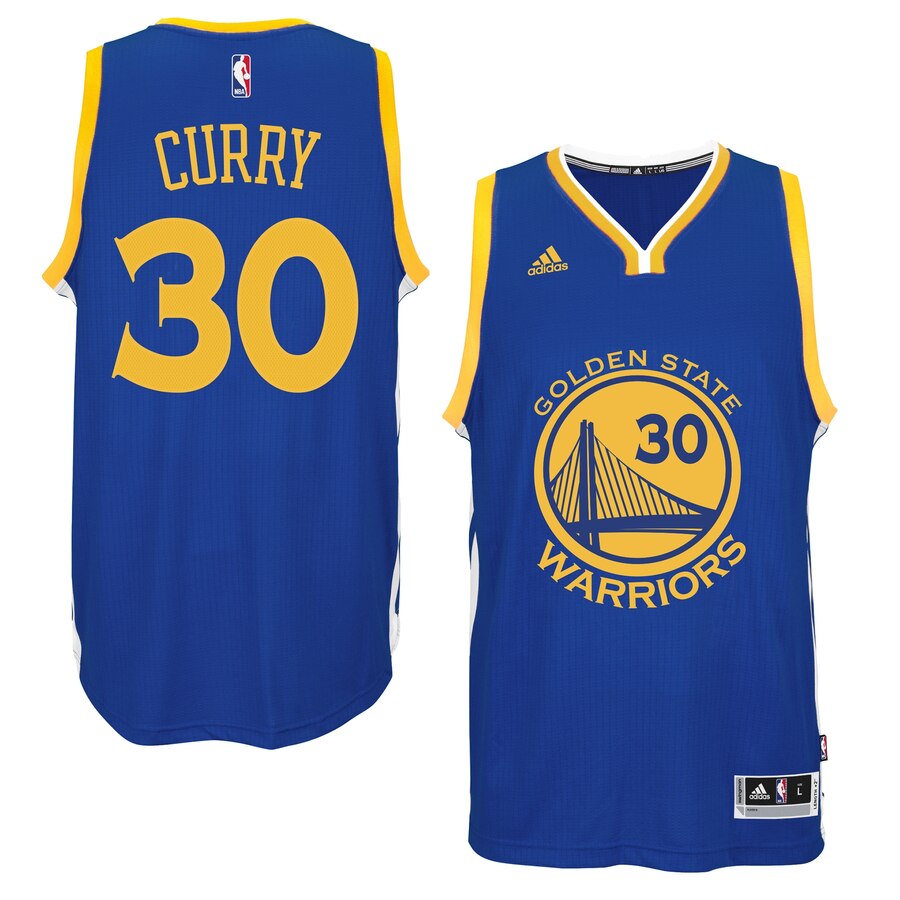 Stephen Curry Golden State Warriors Adidas Player Swingman Road Basketball Jersey - Royal