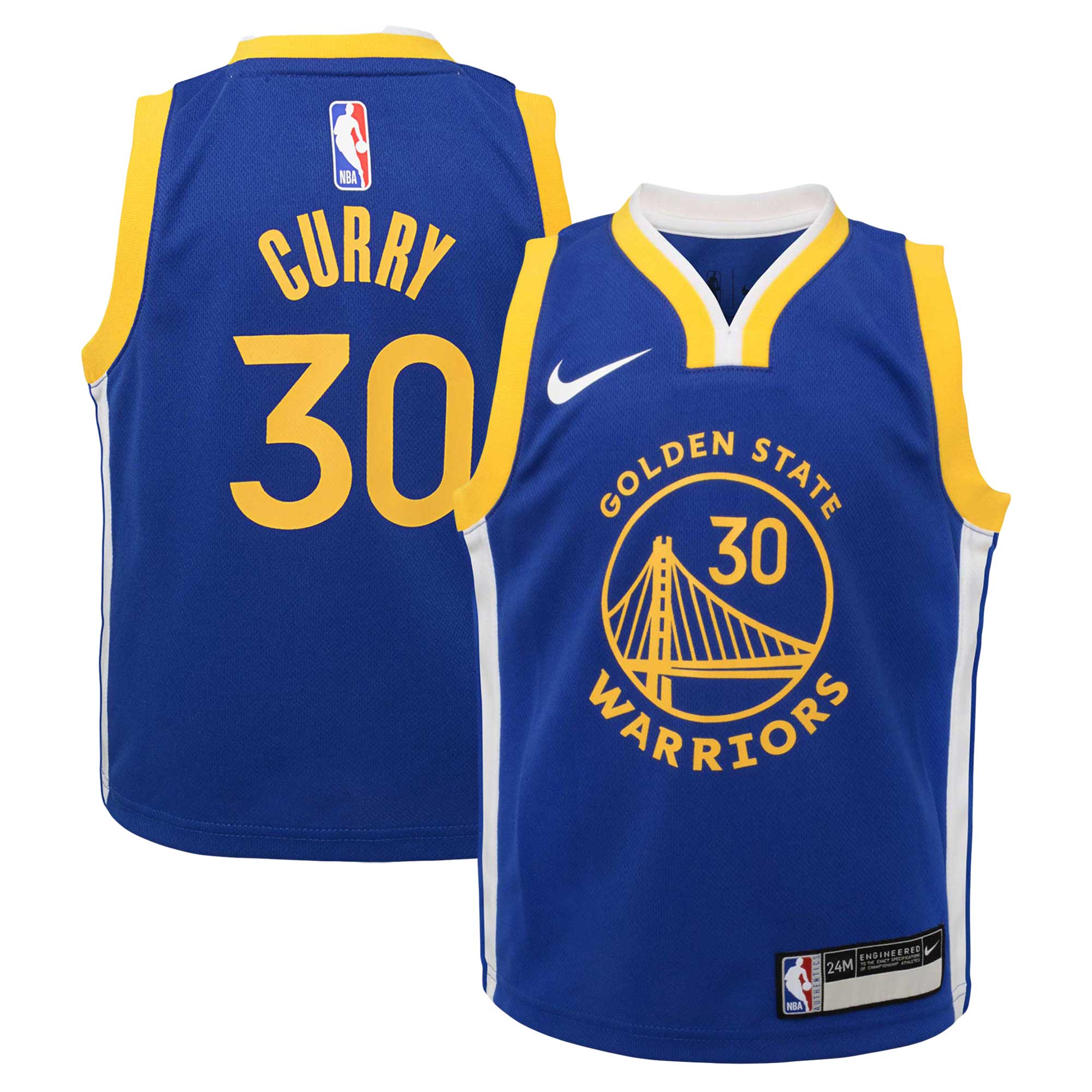 Stephen Curry Golden State Warriors Infant Swingman Player Basketball Jersey - Icon Edition - Royal