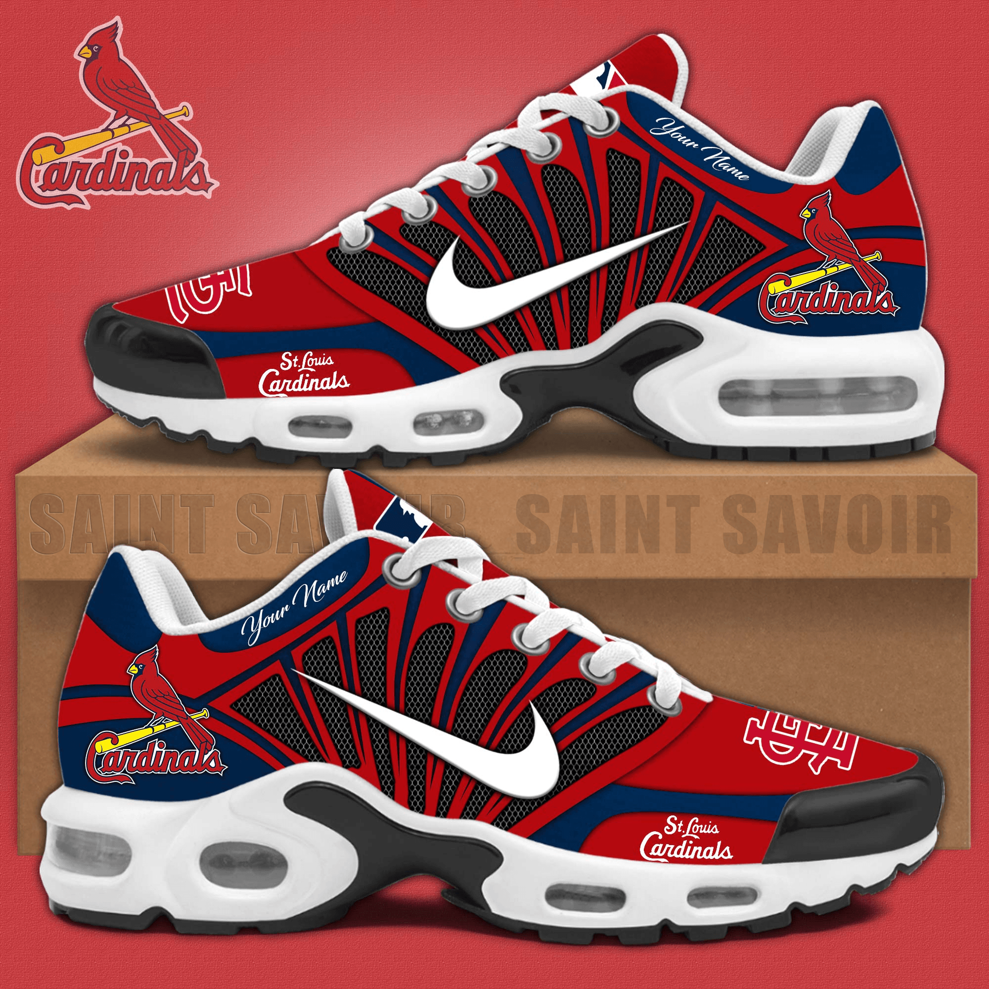 St.louis Cardinals Mlb Air Max Plus Shoes