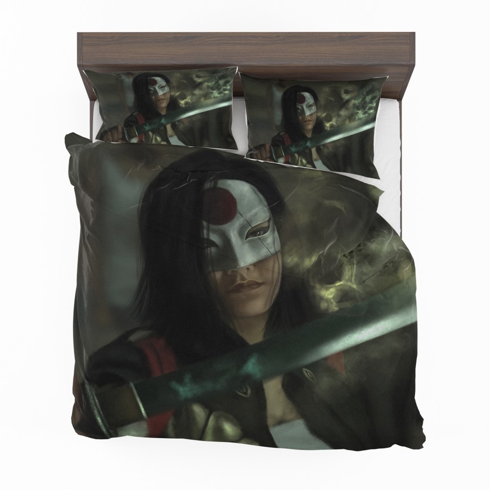 Alternative view of Suicide Squad Movie DC Comics Karen Fukuhara Katana Bedding Set - Custom Bedding Set