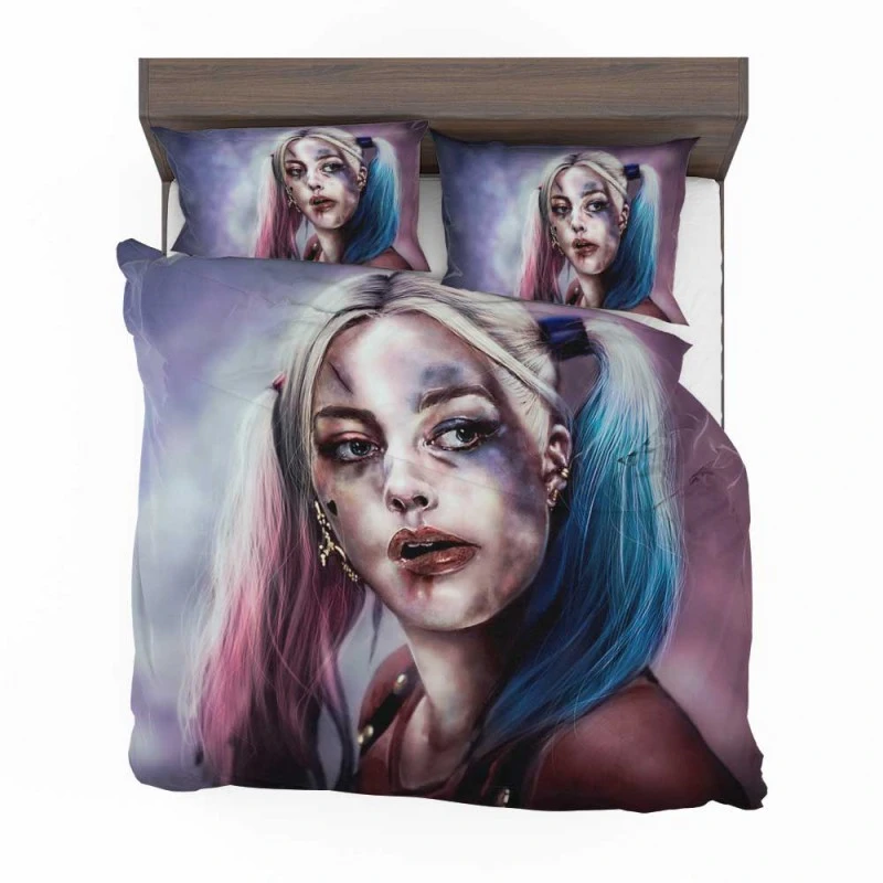 Alternative view of Suicide Squad Movie Harley Quinn Bedding Set - Custom Bedding Set