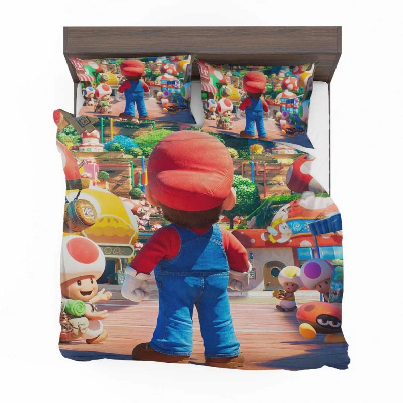 Alternative view of Super Mario Bros Movie Bedding Set - Custom Bedding Set