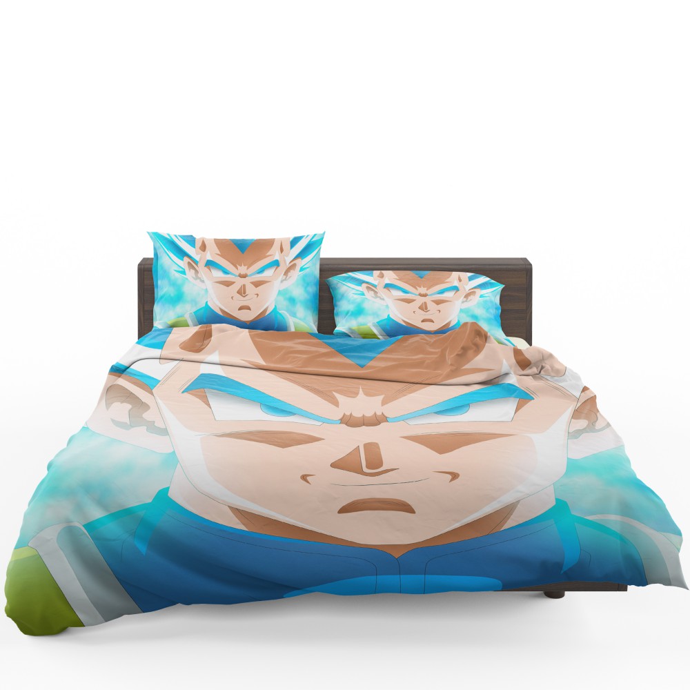 Super Saiyan Blue Vegeta Dragon Ball Super Bedding Set - Custom Bedding Set