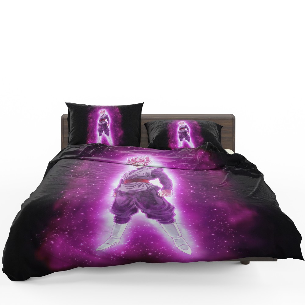 Super Saiyan Rose Goku Black Dragon Ball Super Bedding Set - Custom Bedding Set
