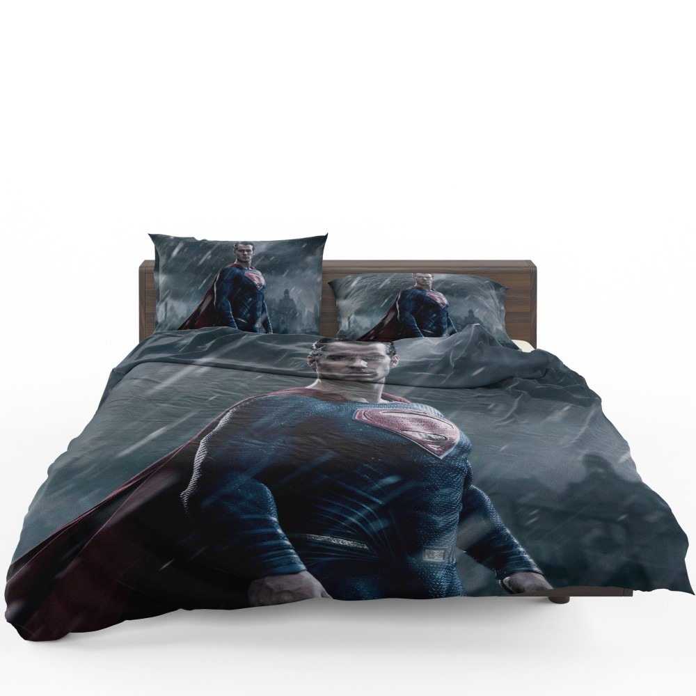 Superman In Batman V Superman Dawn Of Justice Movie Bedding Set - Custom Bedding Set