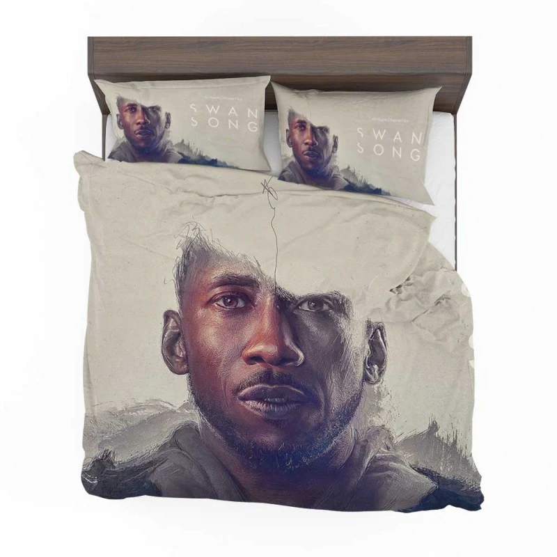 Alternative view of Swan Song Movie Mahershala Ali Bedding Set - Custom Bedding Set