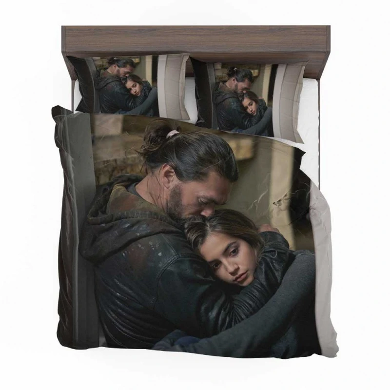 Alternative view of Sweet Girl Movie Jason Momoa Isabela Merced Bedding Set - Custom Bedding Set