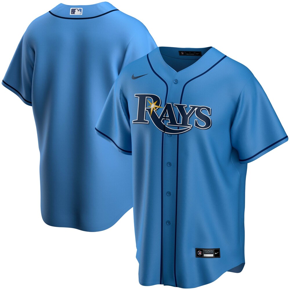 Tampa Bay Rays Alternate 2020 Team Jersey - Light Blue
