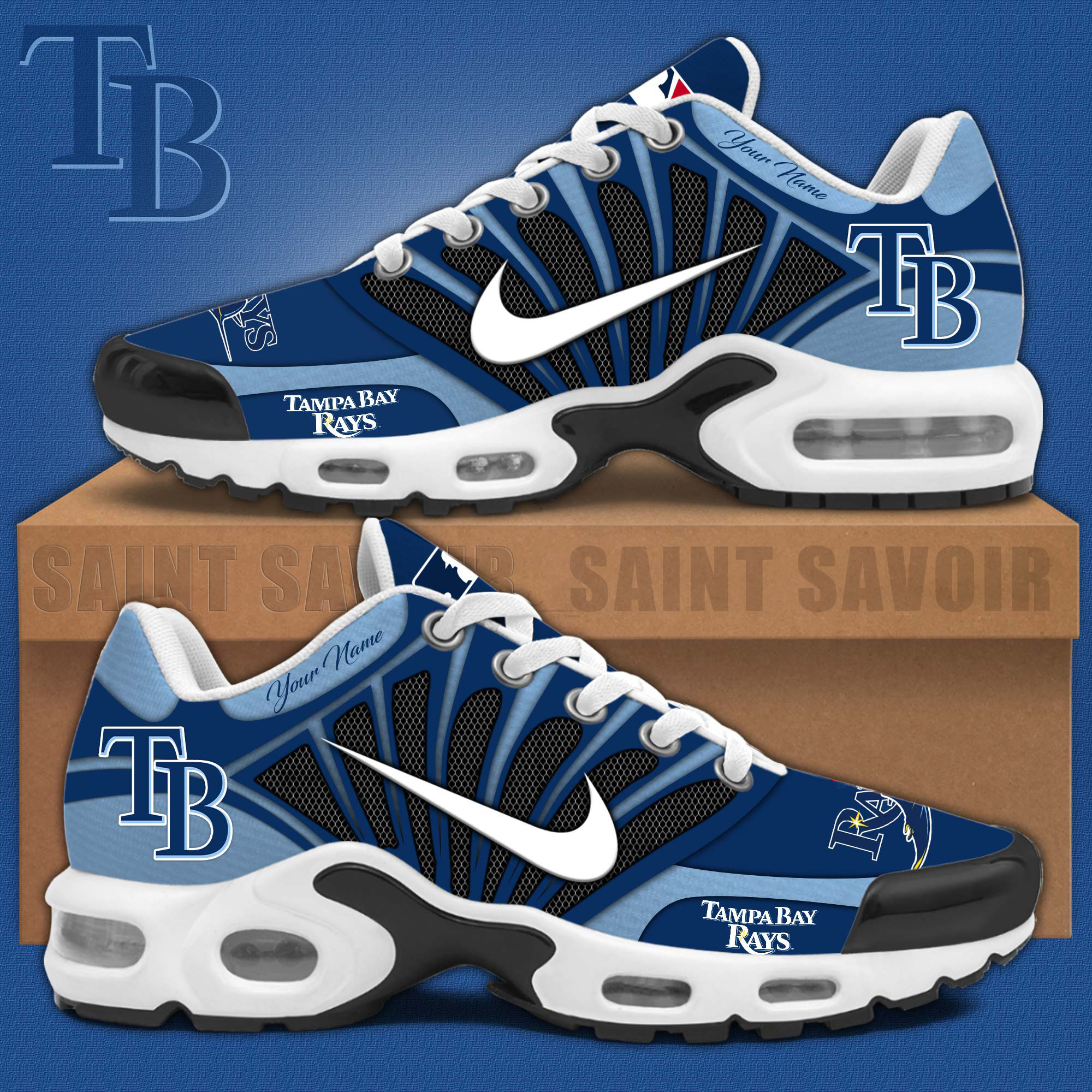 Tampa Bay Rays Mlb Air Max Plus Shoes