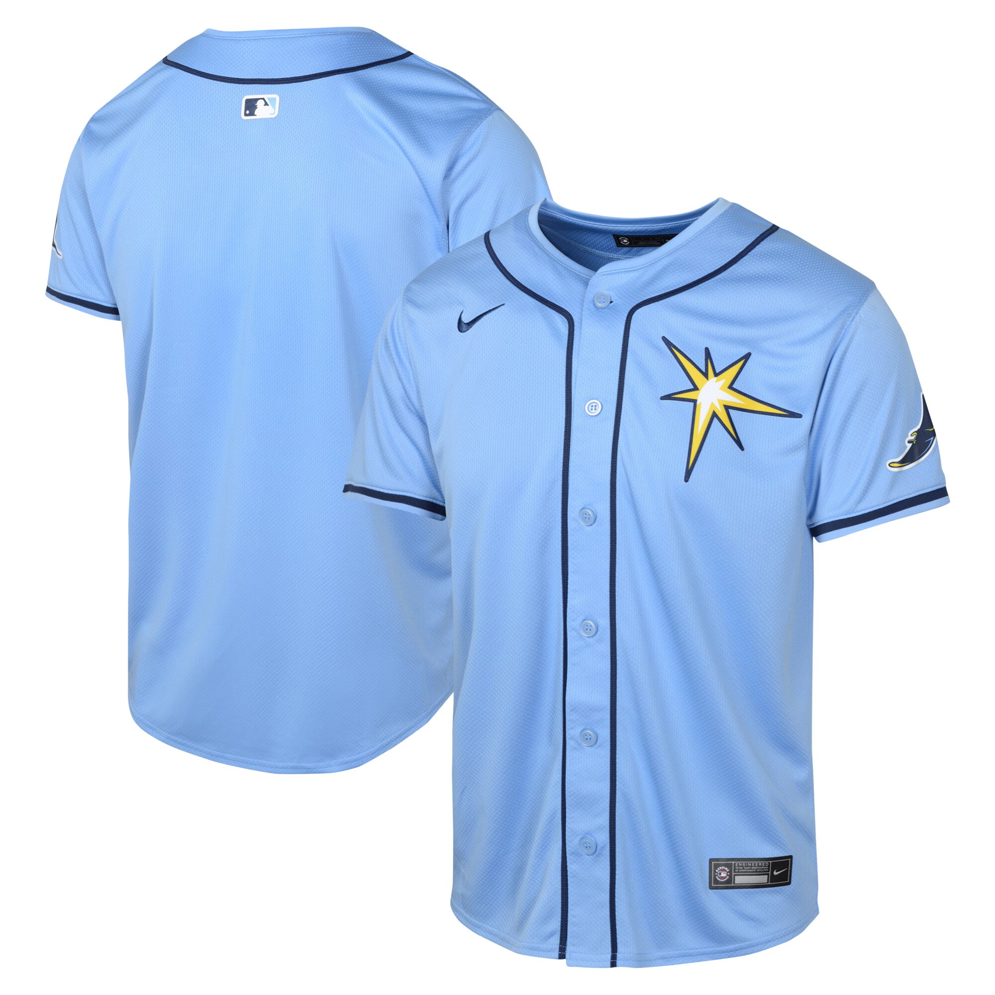 Tampa Bay Rays Youth Alternate Limited Baseball Jersey - Light Blue