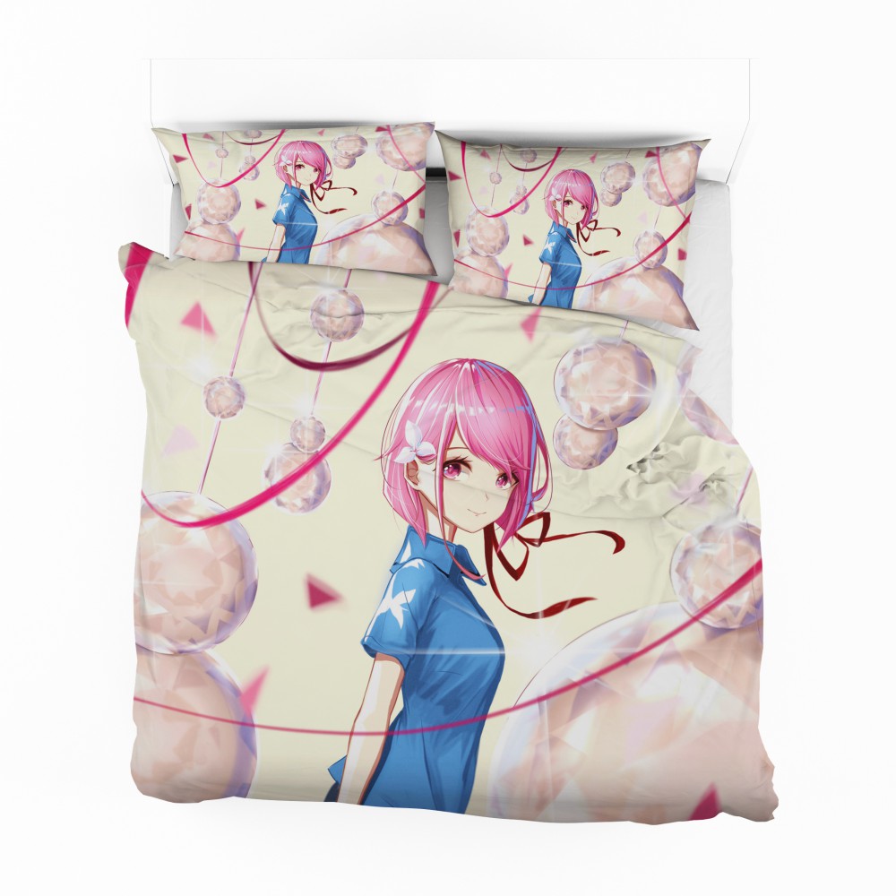 Alternative view of Teen Japanese Anime Girl Bedding Set - Custom Bedding Set