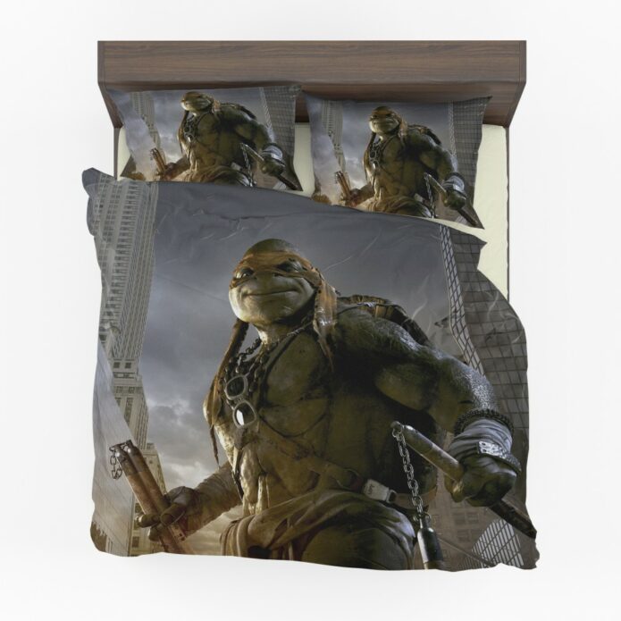 Alternative view of Teenage Mutant Ninja Turtles Michelangelo Bedding Set - Custom Bedding Set