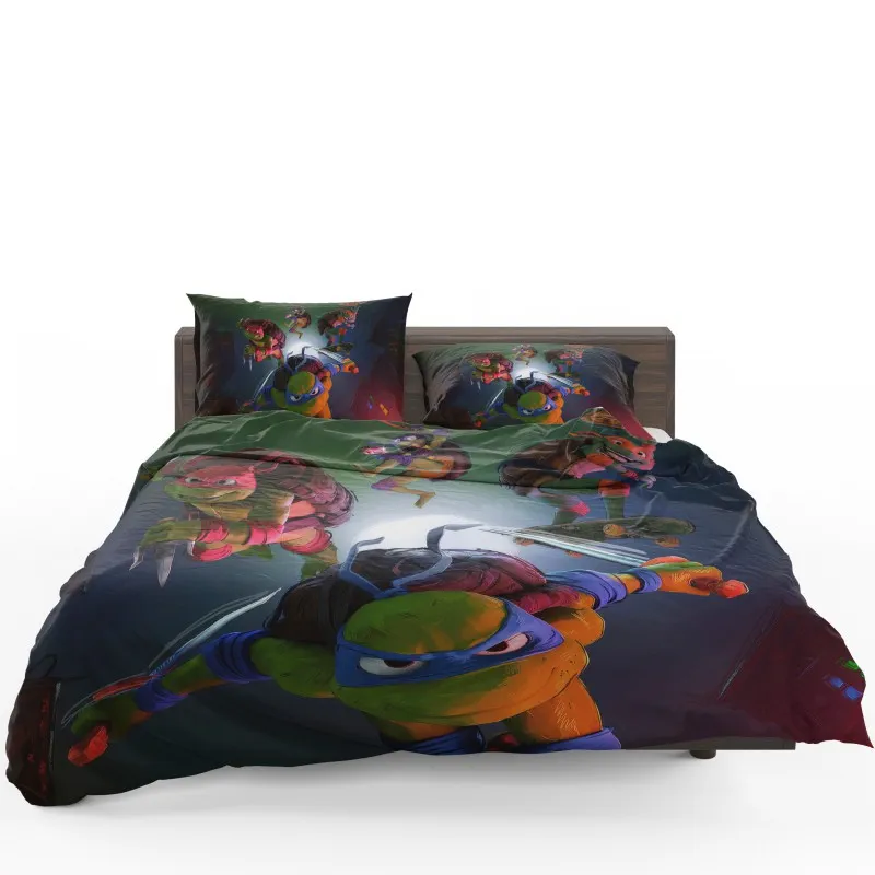 Teenage Mutant Ninja Turtles Mutant Mayhem Unleashed Bedding Set - Custom Bedding Set