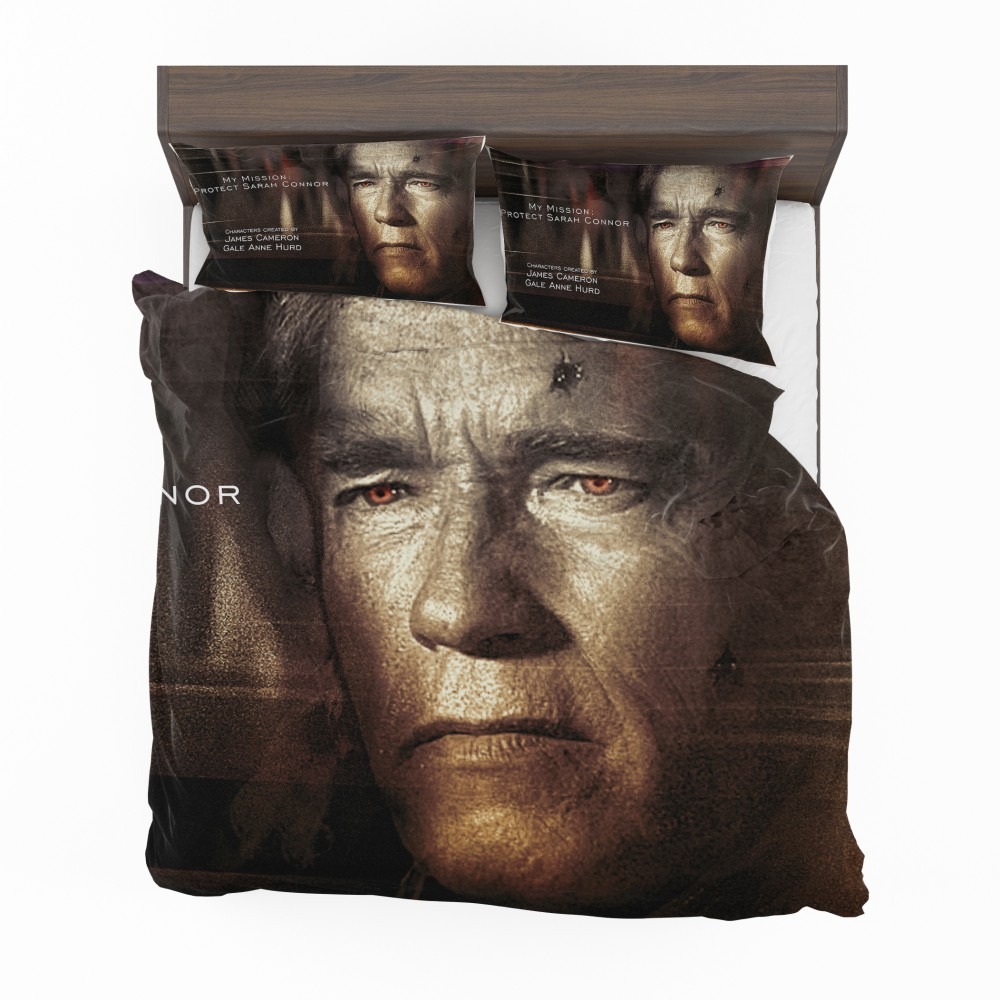 Alternative view of Terminator Genisys Movie Terminator Arnold Schwarzenegger Bedding Set - Custom Bedding Set