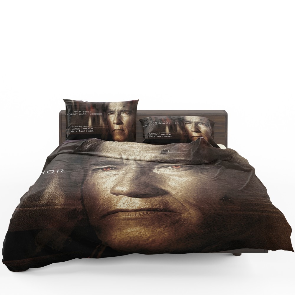 Terminator Genisys Movie Terminator Arnold Schwarzenegger Bedding Set - Custom Bedding Set