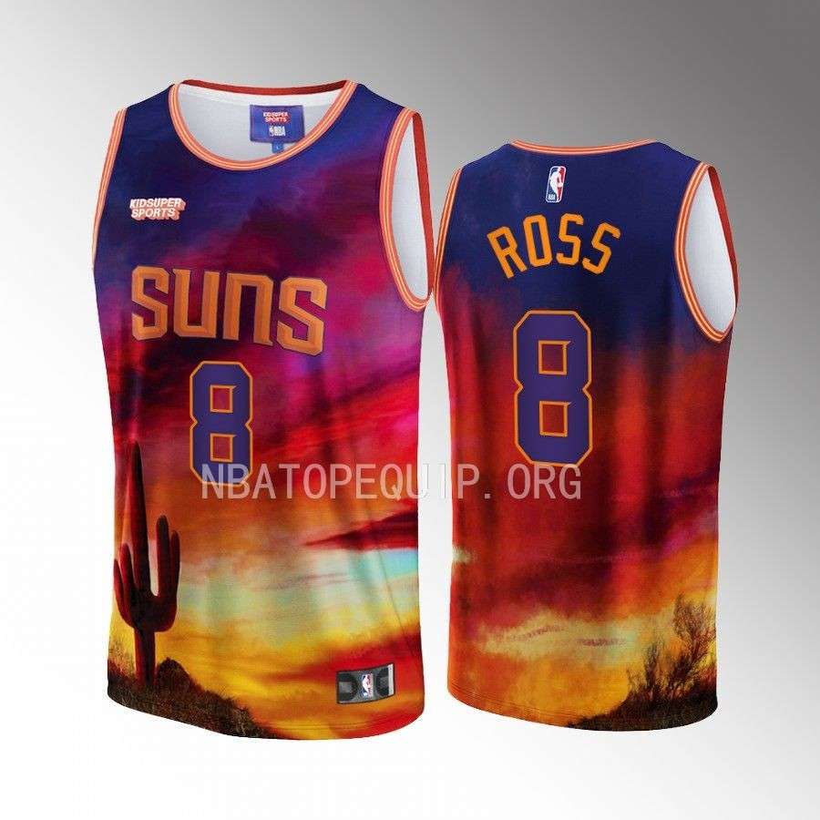 Terrence Ross 8 Phoenix Suns NBA & KidSuper Studios Unisex Hometown Basketball Jersey - JS592 