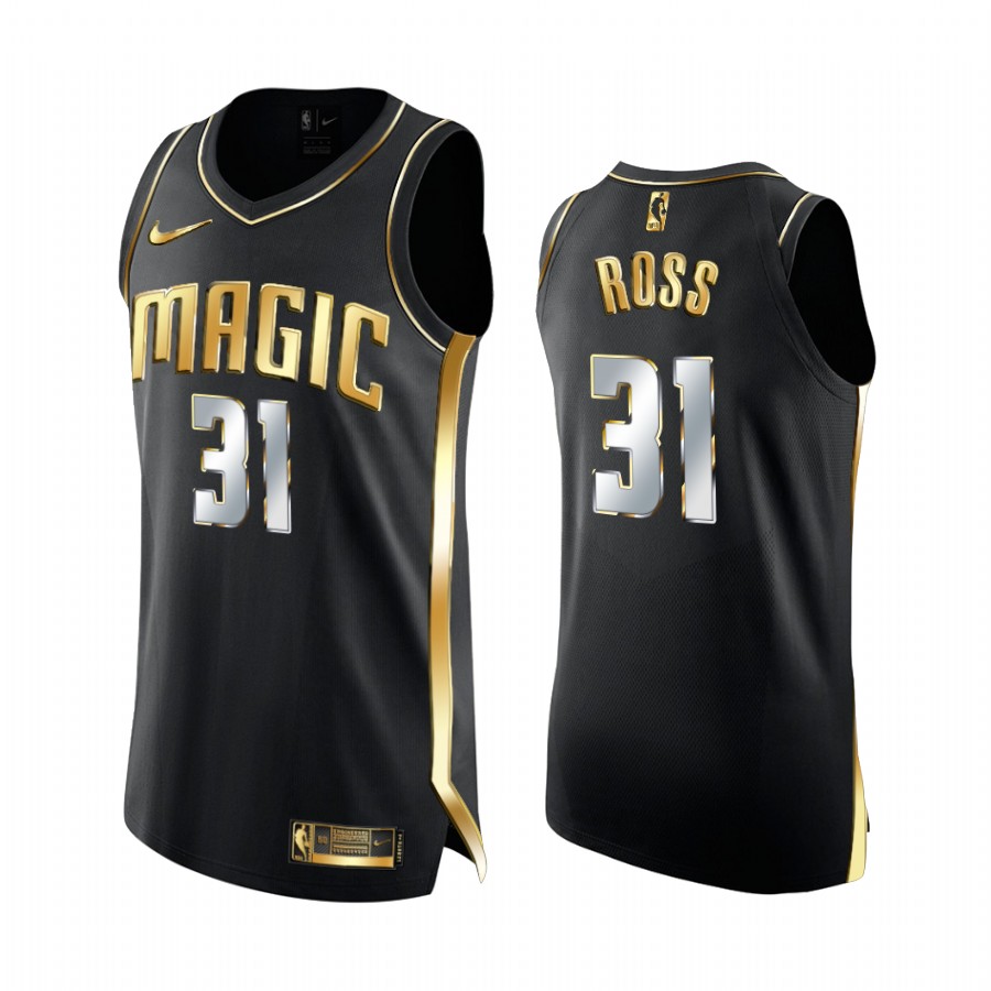Terrence Ross Orlando Magic 2020-21 Black Golden Edition Basketball Jersey