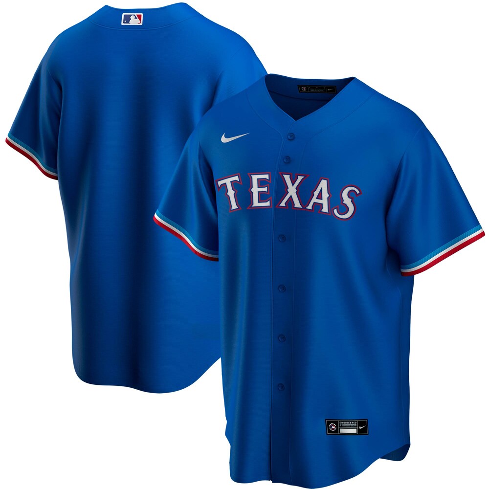 Texas Rangers Alternate 2020 Team Baseball Jersey - Royal