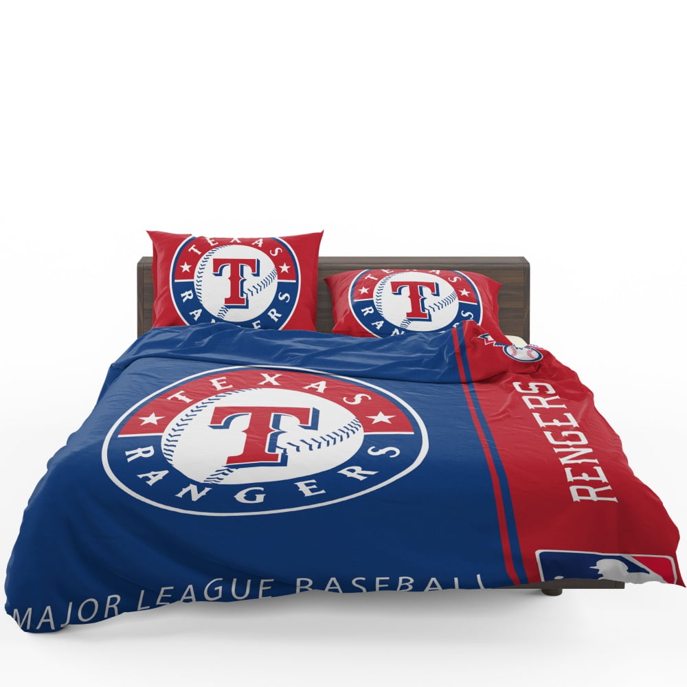 Texas Rangers MLB Baseball American League Bedding Set - Custom Bedding Set