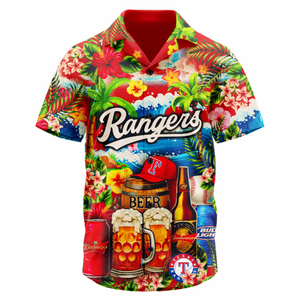 Alternative view of Texas Rangers Mlb Hawaiian Shirt Special Edition 2025