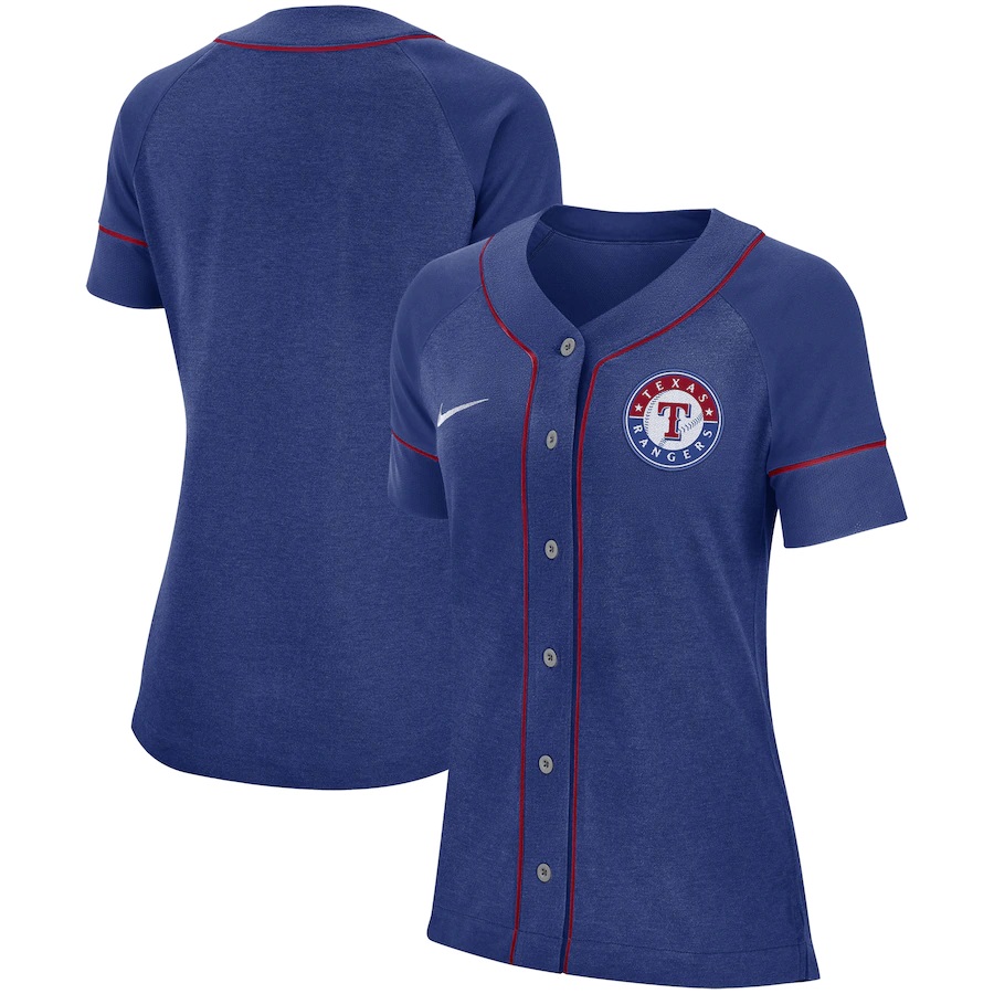 Texas Rangers Women's Classic Baseball Jersey - Royal