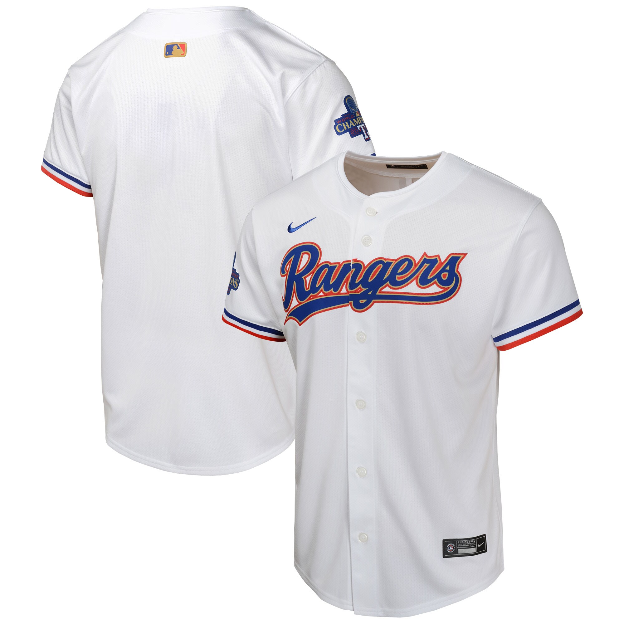 Texas Rangers Youth 2024 Gold Collection Limited Baseball JerseyÃƒâ€šÃ‚Â ÃƒÂ¢Ã¢â€šÂ¬Ã¢â‚¬Å“ White