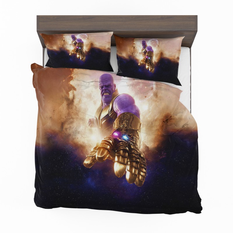 Alternative view of Thanos Avengers Infinity War Bedding Set - Custom Bedding Set