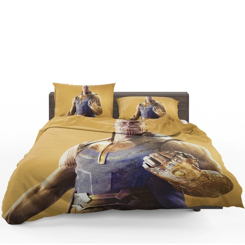 Thanos In Avengers Infinity War Movie Bedding Set - Custom Bedding Set