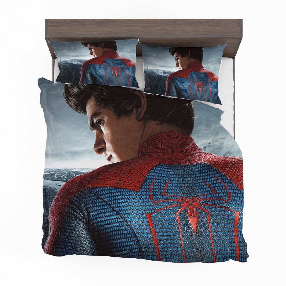 Alternative view of The Amazing Spider-Man Movie Andrew Garfield Bedding Set - Custom Bedding Set