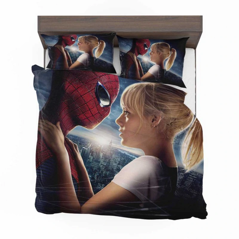 Alternative view of The Amazing Spider-Man Movie Gwen Stacy Bedding Set - Custom Bedding Set