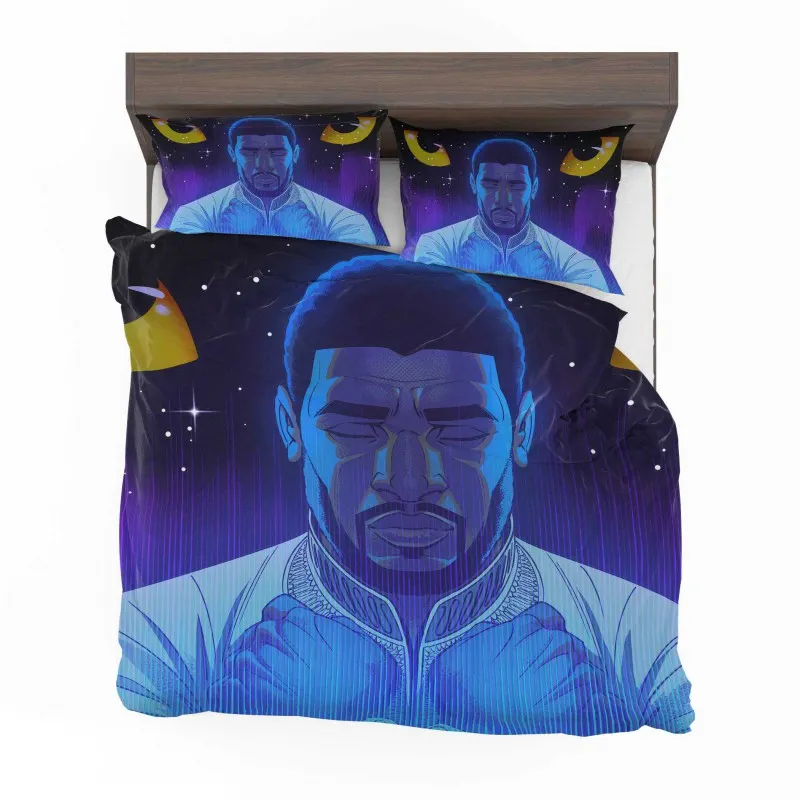 Alternative view of The Black Panther Wakanda Forevers Legacy Bedding Set - Custom Bedding Set