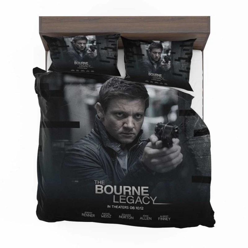 Alternative view of The Bourne Legacy Movie Jeremy Renner Bedding Set - Custom Bedding Set